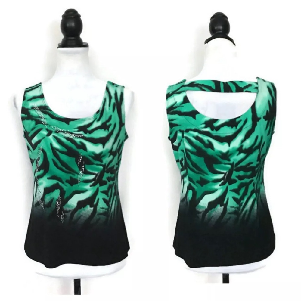 Luxury Made in Canada Picadilly Tank Top Blouse